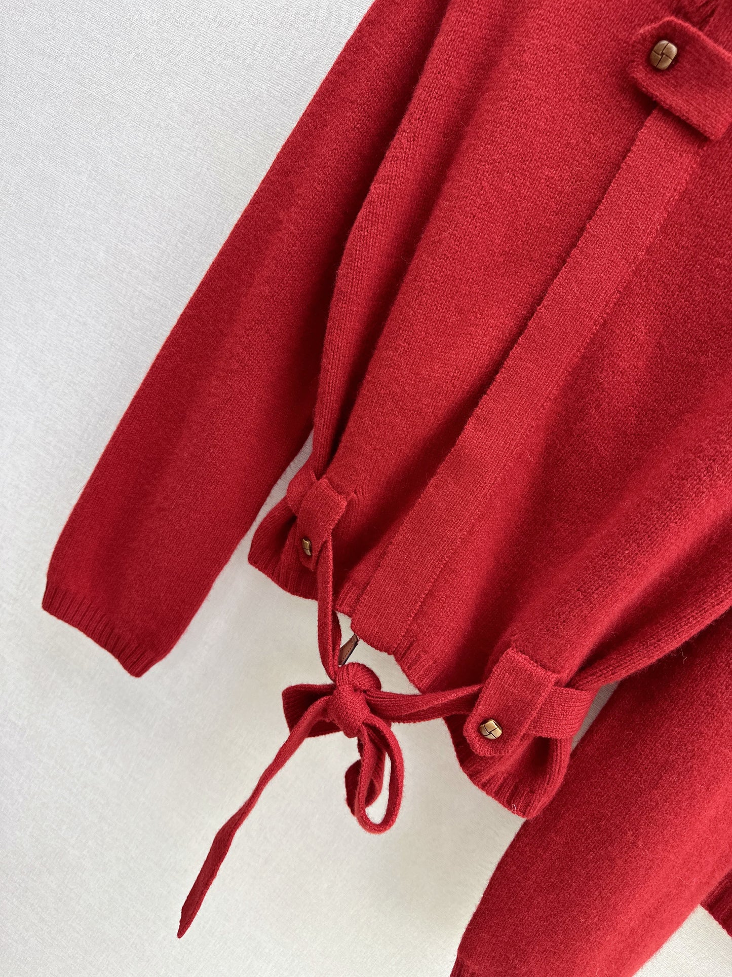 Loro NEW Zippered cardigan skirt set