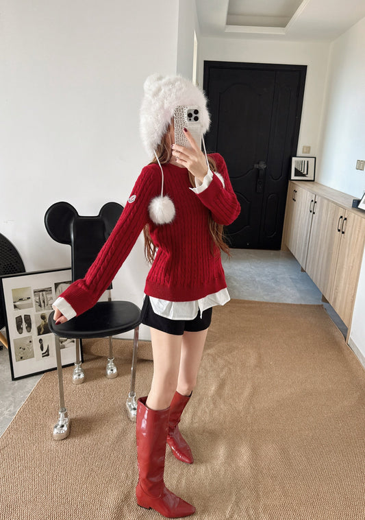 Monc NEW contract knit sweater